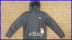 The North Face Mens Thermoball Hoodie Jacket Black Small