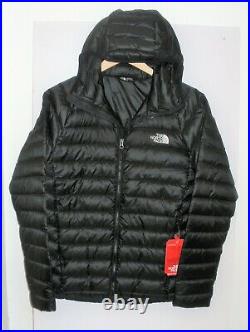 The North Face Mens Trevail Hoodie 800 Fill Down Jacket -a39n4- Tnf Black- S-new