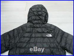 The North Face Mens Trevail Packable Hoodie Goose Down 800 Fill S Black Nuptse