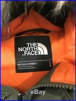 The North Face Mens Tumbleweed Green L Gotham III Hoodie Down Jacket $299 NWT