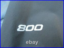 The North Face Mens Verto Prima Micro Hoodie Jacket 800 Down Hybrid M Black Grey
