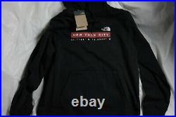The North Face NYC Coordinates Hoodie Mens Size X-Small Black BNWT Pullover XS