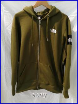 The North Face Nt62132 Square Logo Full Zip Hoodie