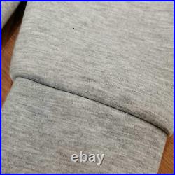 The North Face Ntw11785 Gray Wearing Feeling Tech Air Sweat Hoodie