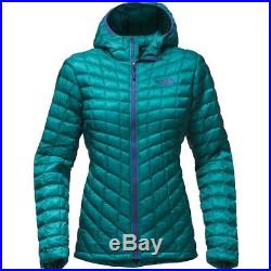 The North Face Nwt Womens Thermoball Hoodie Jacket Size M Harbor Blue