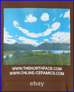 The North Face Online Ceramics Hoodie Earth Brown XL Nf0a84rv0ka Nwt