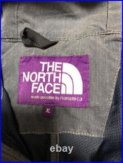 The North Face Purple Label Mountain Wind Hoodie Men Indigo Bleach Size XL Used