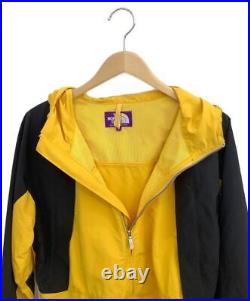 The North Face Purple Label Mountain Wind Hoodie Yellow Polyester Size M Used