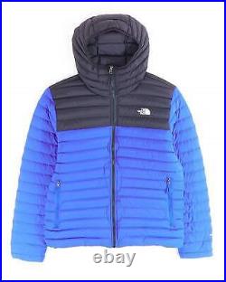 The North Face RENEWED Mens Stretch Down Hoodie Jacket