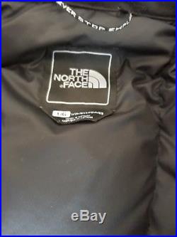 The North Face Rrp £290 Metropolis Goose Down Parka Coat L Hooded Puffa Padded