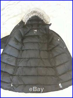 The North Face Rrp £360 550 Arctic Goose Down Parka Coat Xs 6 Puffer Fur Hooded