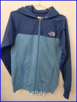 The North Face Saxophone Blue Full Zip Up Sweat Hoodie