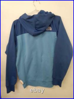 The North Face Saxophone Blue Full Zip-Up Sweat Hoodie