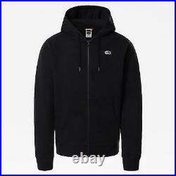 The North Face Scrap Graphic Zip Hoodie Men's Black Sportswear Sweatshirt Hoody