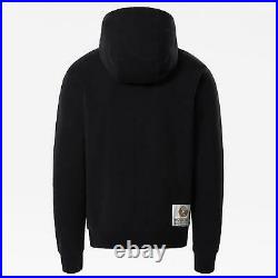 The North Face Scrap Graphic Zip Hoodie Men's Black Sportswear Sweatshirt Hoody