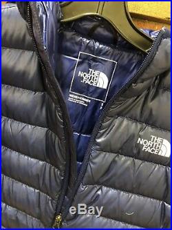 The North Face Sierra Peak 800-Fill Down Hoodie Jacket Men's Small $279.00 Blue