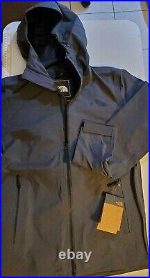 The North Face Soft Shell Hoody Men's XSmall Full Zip Jacket TNF Dark Grey