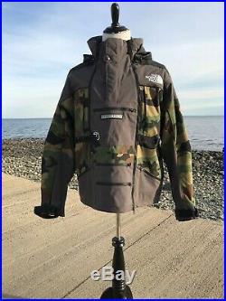 The North Face Steep Tech Camo Jacket Limited Edition 313 Mens Rare Army Hood XL