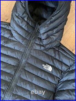 The North Face Stretch Down Hoodie Jacket Men's Small $280.00 Black