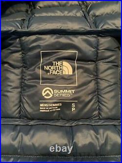 The North Face Summit Down Hoodie L3 Insulated Jacket Men's S Small Hiking Climb