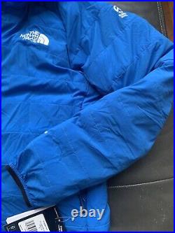 The North Face Summit L3 50/50 Down Hoodie Jacket Men's Small $475.00 Blue