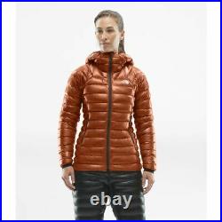 The North Face Summit L3 Down Hoodie Jacket Women's Small $375.00 Orange