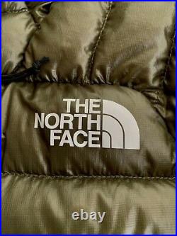 The North Face Summit Series Down Hoodie 800 Pro Taupe Green Mens Small