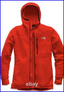The North Face Summit Series L2 Proprius Grid Fleece Hoodie Red Medium NEW! $150