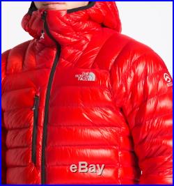 The North Face Summit Series L3 Proprius Down Hoodie, Fiery Red, S, MSRP $350