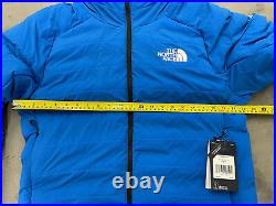 The North Face Summit Series Mens L3 50/50 Down Hoodie Hero Blue New Climbing