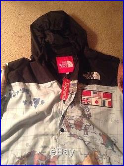 The North Face Supreme XL Map Jacket