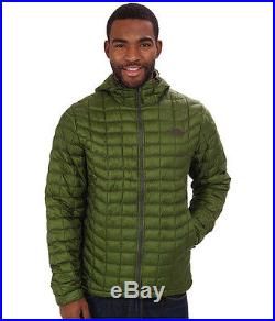 The North Face ThermoBall Hoodie, Men's Med NWT Scallion Green, Rage Red