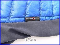 The North Face ThermoBall Hybrid Hooded Jacket Hoodie Men's BLUE CAB4X1C $180