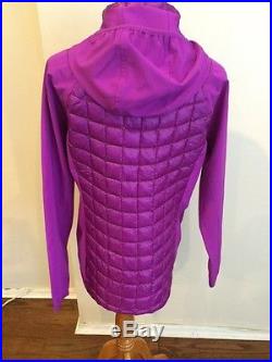 The North Face ThermoBall Hybrid Hoodie Purple Women's 2015 NWT