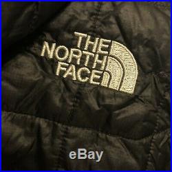 The North Face ThermoBall Men's PrimaLoft Black Hoodie Jacket Size Large Puffer