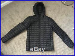The North Face Thermoball Eco Hoodie Mens Small Matte Black NWOT New