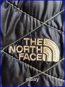 The North Face Thermoball Hoodie Jacket Coat TNF Black Curry Gold Size Small S