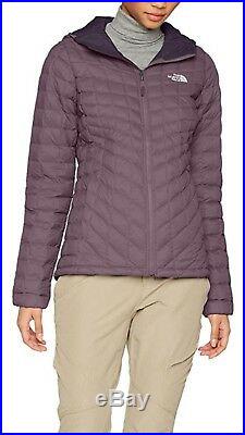 The North Face Thermoball Hoodie Jacket (Plum, Large)