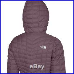 The North Face Thermoball Hoodie Jacket (Plum, Large)