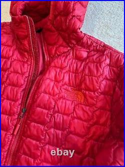 The North Face Thermoball Hoodie Jacket Red Men's Large