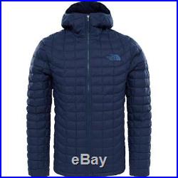 The North Face Thermoball Hoodie, Men PrimaLoft Casual Jacket (Extra Large, Blue)