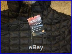 The North Face Thermoball Insulated Jacket Coat Hoodie Asphalt/Grey men medium M