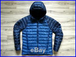 The North Face Trevail Hoodie Men's 800 Down Filled Jacket M RRP£220 Coat Blue