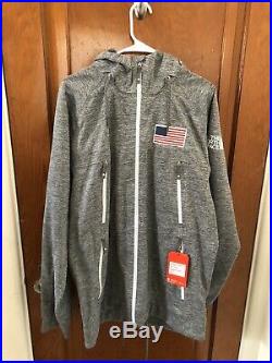 The North Face USA Olympic Freeski Uniform Full Zip Hoodie (size M)