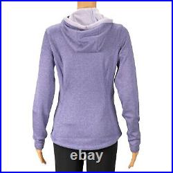 The North Face Women Agave Hoodie Starry Purple Heather Size L 1169