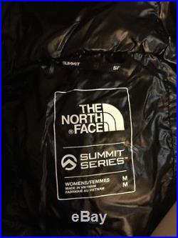 The North Face Women Summit Series L4 Down Hoodie Jacket In Black Medium