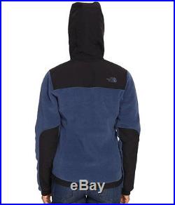 The North Face Women's Denali 2 Hoodie Jacket (Shady Blue/Black) -Size XS-3XL