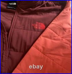 The North Face Women's Mountain Sweatshirt Hoodie 3.0 Red Bardlord BRAND NEW XL
