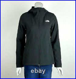 The North Face Women's Shelbe Raschel Hoodie Jacket Coat Zip Front Black S New