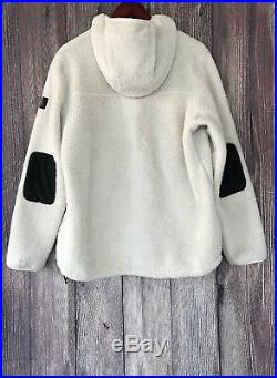 The North Face Womens Campshire Fleece Pullover Hoodie- Vintage White / Black- L